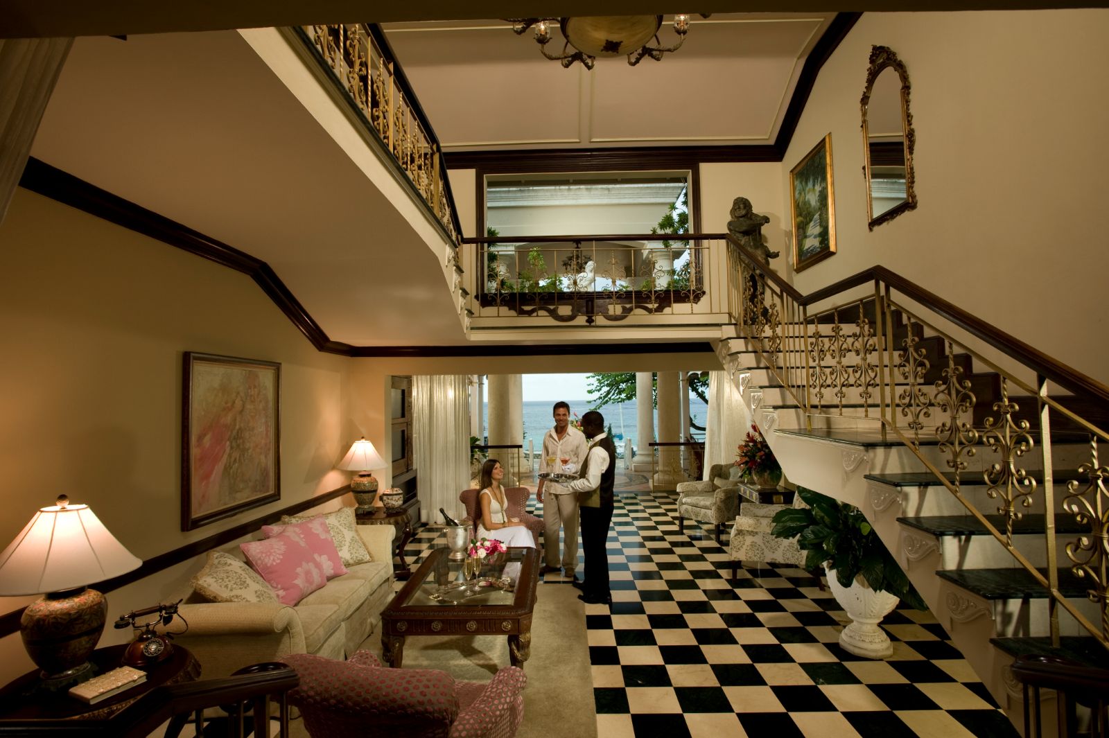 Sandals Royal Plantation Lobby