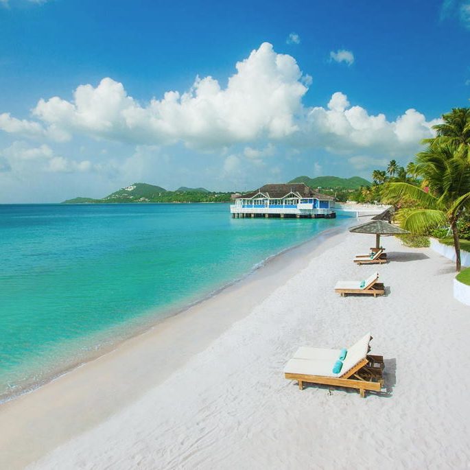 Sandals Halcyon Beach Saint Lucia